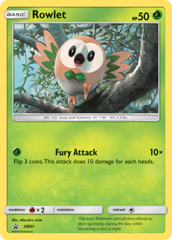 Rowlet - Holofoil