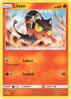 Litten - Holofoil