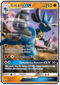 Lucario-GX - Holofoil