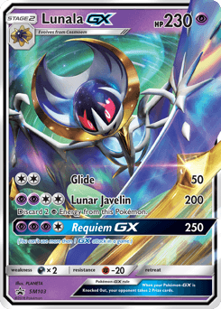 Lunala-GX - Holofoil