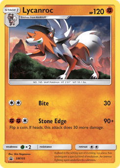 Lycanroc - Holofoil