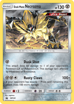Dusk Mane Necrozma - Holofoil