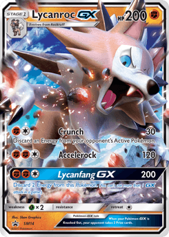 Lycanroc-GX - Holofoil