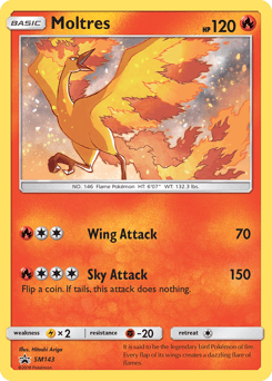 Moltres - Holofoil