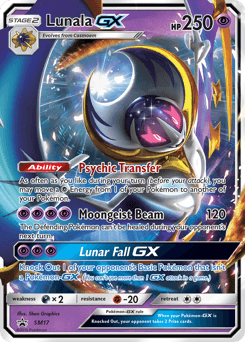 Lunala-GX - Holofoil