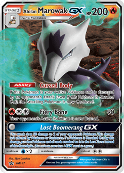 Alolan Marowak-GX - Holofoil