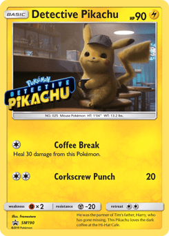 Detective Pikachu - Holofoil