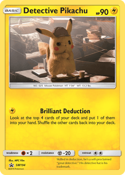 Detective Pikachu - Holofoil