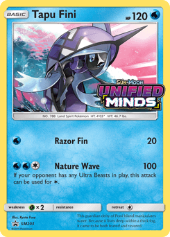 Tapu Fini - Holofoil