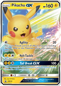 Pikachu-GX - Holofoil
