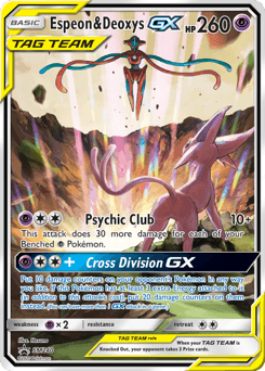 Espeon & Deoxys-GX - Holofoil