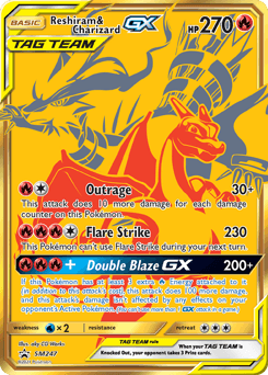 Reshiram & Charizard-GX - Holofoil