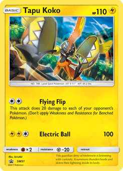 Tapu Koko - Holofoil