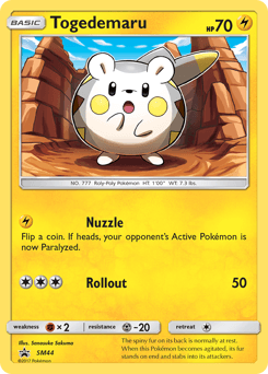 Togedemaru - Holofoil