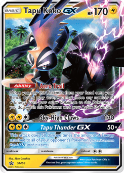 Tapu Koko-GX - Holofoil
