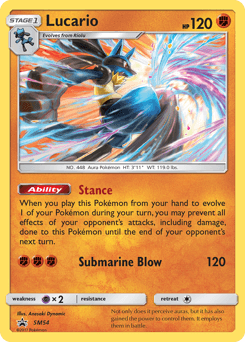 Lucario - Holofoil