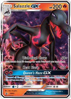 Salazzle-GX - Holofoil