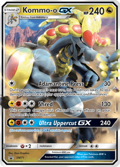 Kommo-o-GX - Holofoil