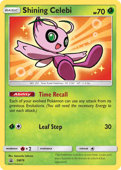 Shining Celebi - Holofoil