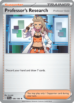 Professor's Research (Professor Sada) - Reverse Holofoil