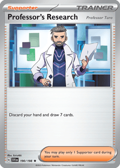 Professor's Research (Professor Turo) - Reverse Holofoil