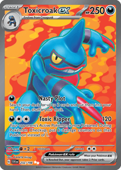 Toxicroak ex - Holofoil