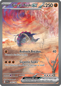 Great Tusk ex - Holofoil