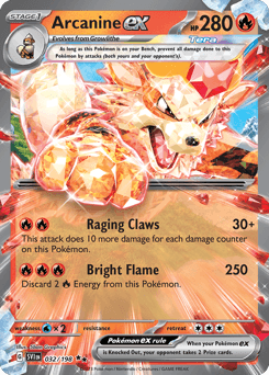 Arcanine ex - Holofoil