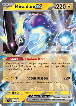 Miraidon ex - Holofoil