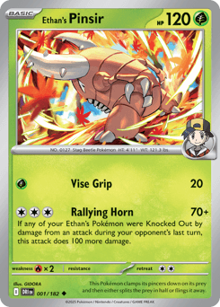 Ethan's Pinsir - Normal