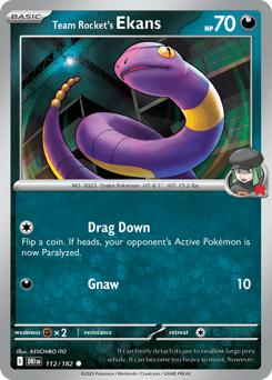 Team Rocket's Ekans - Normal