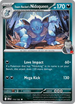 Team Rocket's Nidoqueen - Normal
