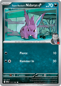 Team Rocket's Nidoran♂ - Normal