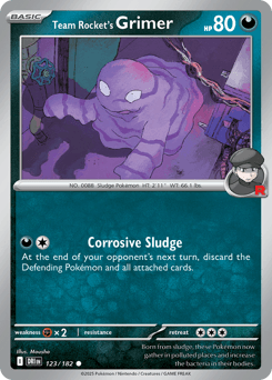 Team Rocket's Grimer - Normal