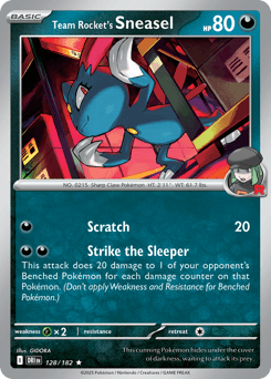 Team Rocket's Sneasel - Reverse Holofoil
