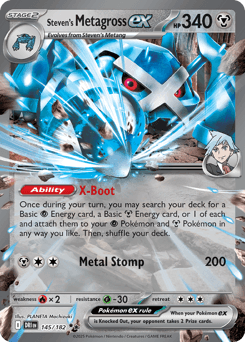 Steven's Metagross ex - Holofoil