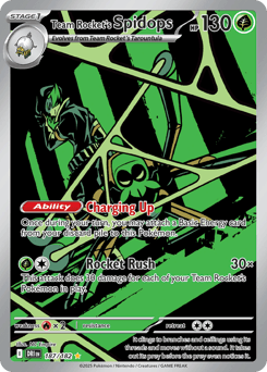 Team Rocket's Spidops - Holofoil