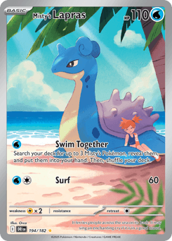 Misty's Lapras - Holofoil