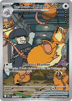 Team Rocket's Raticate - Holofoil