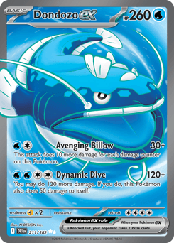 Dondozo ex - Holofoil