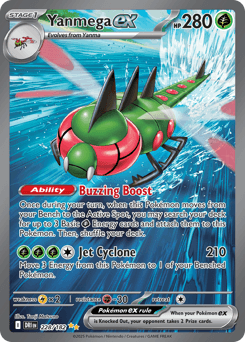 Yanmega ex - Holofoil