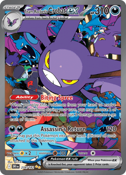 Team Rocket's Crobat ex - Holofoil