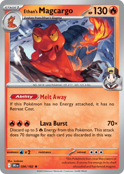 Ethan's Magcargo - Reverse Holofoil