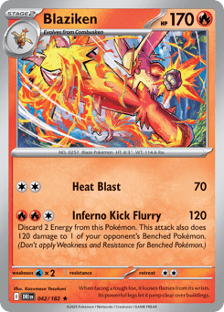 Blaziken - Reverse Holofoil