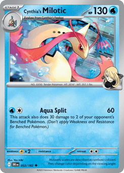 Cynthia's Milotic - Normal