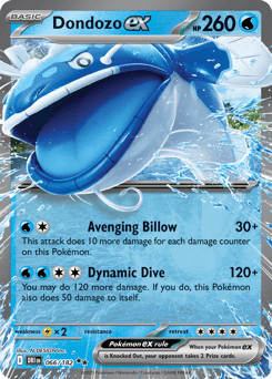 Dondozo ex - Holofoil
