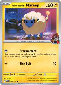 Team Rocket's Mareep - Normal