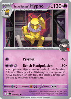 Team Rocket's Hypno - Normal