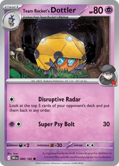Team Rocket's Dottler - Normal