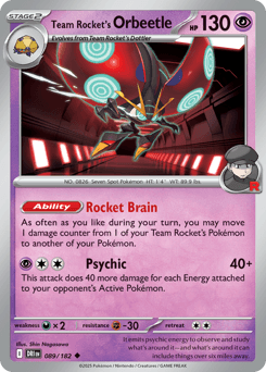 Team Rocket's Orbeetle - Normal